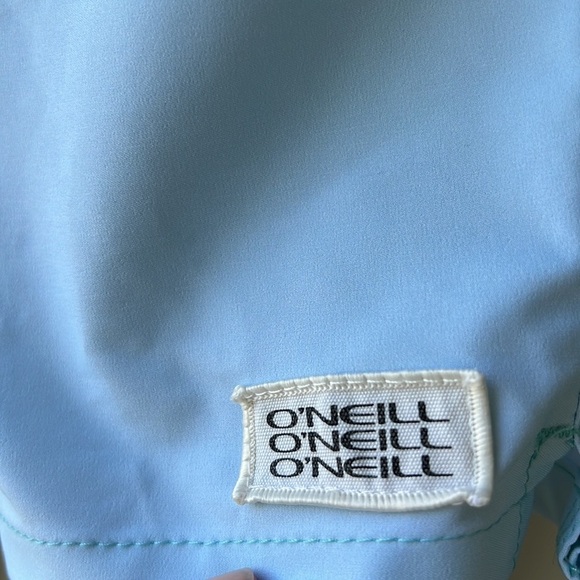 O’Neill Smash Up Volley Swim Trunks Board Shorts sz S Pale Blue - Picture 3 of 11